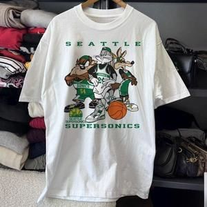 Looney Tunes Seattle Supersonics Seattle Sonics Basket 93 Shirt